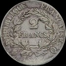 2 francs 1807